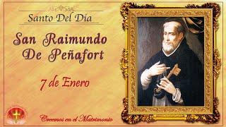 SANTO DEL DIA 7 DE ENERO  SAN RAIMUNDO DE PEÑAFORT [upl. by Iderf442]