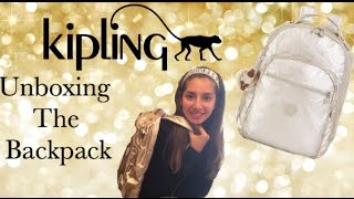 Kipling Backpack Unboxing [upl. by Tracay]