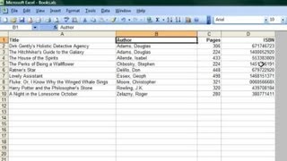 How to Use Microsoft Excel to Catalogue Books  Microsoft Office Software [upl. by Ayanet824]