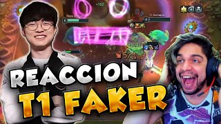 ASI JUEGA T1 FAKER al TFT 🤩  REACCION JUPESON Teamfight Tactics Español [upl. by Eldwen]