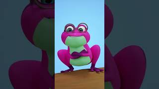 Zähle die Frösche 🐸  Lernvideos für Kinder  HeyKids shorts [upl. by Aryl]