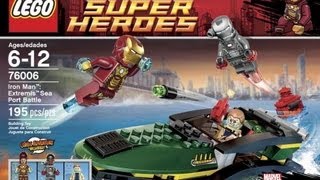 LEGO IRON MAN 3 OFFICIAL SET PICTURES [upl. by Eden881]