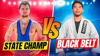 State Champ Wrestler vs EVERY BJJ Belt [upl. by Morena]