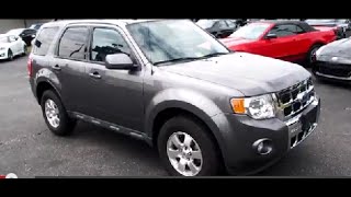 SOLD 2011 Ford Escape Limited Walkaround Start up Tour and Overview [upl. by Ekud]