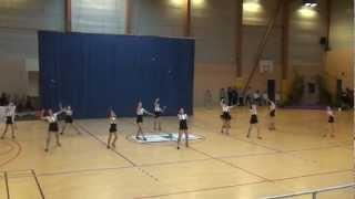 twirling groupe junior N1 lesneven 2012 [upl. by Essiralc]