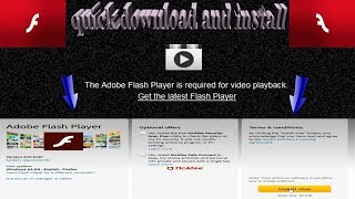 How to Download and Install Adobe Flash Player [upl. by Loretta713]