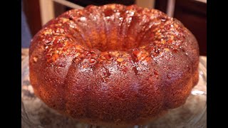 Rich Rum Cake with Pecans and Golden Rum [upl. by Edals]