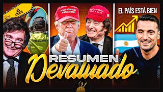 El Triunfo de Trump el Paro de Intercargo y ¿Scaloni Libertario  Resumen Devaluado [upl. by Eninahs]