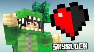 Skyblock minecraft  Medio corazón  survival minecraft mapa lets play 05 [upl. by Budworth]