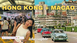 🇭🇰 4 days in Hong Kong vlog best food Macau day trip [upl. by Possing]