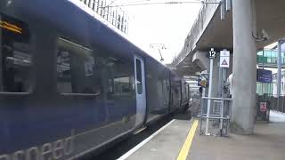 Stratford International Railway Station 395017395021 JAVELIN depart P3 on 1J20 7th September 2024 [upl. by Oiuqise]