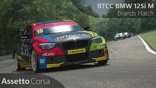 Assetto Corsa BTCC BMW 125i M Brands Hatch [upl. by Kramer]