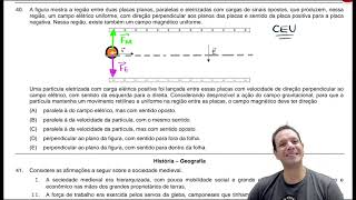 PUC CAMPINAS 2020  Questão 40  Resolução  Física [upl. by Lilac]