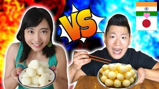 Rasgulla  JAPANESE BOY vs GIRL Eating Contest [upl. by Ramon]