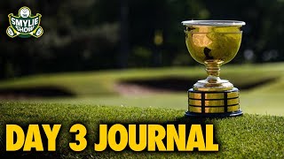 Presidents Cup Day 3 Journal Team USA Takes 117 Lead Into Singles [upl. by Paviour]