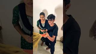 Siblings Fun😂 Part101🤣Wait for Twist shorts youtubeshorts trending siblings brother sister [upl. by Gnilrits]