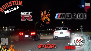 STREET RACES GTR’S BUILT amp MUSTANG VS NOHESI M340 NYC LOOKS FOR ACTION IN HOUSTON PORSCHE VS GTR [upl. by Annah324]