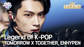 Legend of KPOP  TOMORROW X TOGETHER ENHYPEN 2021 KBS Song Festival I KBS WORLD TV 211217 [upl. by Yreffeg]