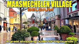 MAASMECHELEN VILLAGE  A GREAT SHOPPING OUTLET FOR BIG BRANDS  BLACK FRIDAY 2023 [upl. by Flemming]