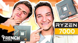 ON TESTE LES NOUVEAUX PROCESSEURS AMD RYZEN 7000  Trop cher [upl. by Proulx]