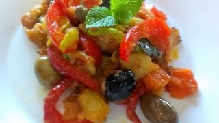 Come preparare la Caponata Siciliana Ricetta Coponata in agrodolce [upl. by Nulubez]