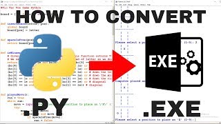 How to Convert any Python File to EXE [upl. by Ettelocin]