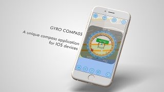 Gyro Compass  A unique compass application for IOS devices [upl. by Cal787]