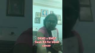 DKMS x BMST Swab Kit blood cancer [upl. by Atiroc]