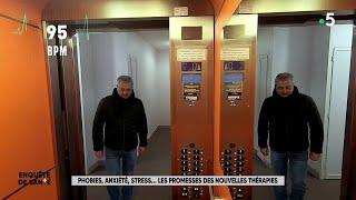 La claustrophobie soignée par lhypnose   Enquête de santé  25 mai 2021 Extrait [upl. by Alyakcm]