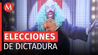 quotAntes Brozo era más finoquot AMLO le responde por llamarlo dictador [upl. by Yaya]