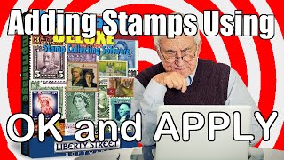 StampManage  Adding Stamps using the OK and Apply buttons [upl. by Nicolina574]