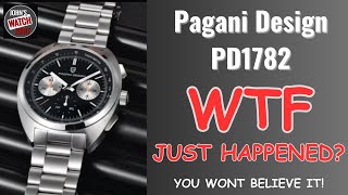 Pagani Design Watch Hater Silenced PD 1782 Full Review [upl. by Nordgren54]