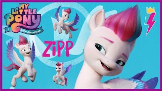 Meet Zipp  My Little Pony A New Generation  New Pony Movie mylittleponyofficial [upl. by Carlee]