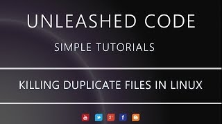 Duplicate File Killer in Linux  LEARN FDUPES [upl. by Adamson]