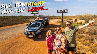 a REAL LIFE caravan travel vlog  Bullara Station  Ep74 [upl. by Alleber662]