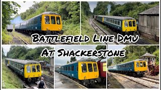 A day spent with the DMU at Shackerstone on The Battlefield Line [upl. by Gebelein]