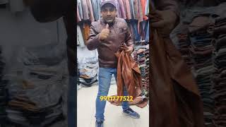 Cheapest leather jacket real leather garment shop number 39 bikaji cama place Mohammadpur [upl. by Curtis]