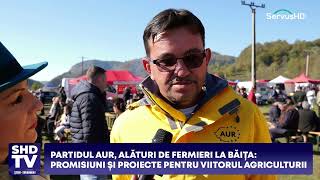 PARTIDUL AUR ALĂTURI DE FERMIERI LA BĂIȚA PROMISIUNI ȘI PROIECTE PENTRU VIITORUL AGRICULTURII [upl. by Cacka363]