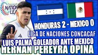 Honduras 2 Mexico 0 en la ida de los Cuartos de Final en la Concacaf Nations League [upl. by Florian]