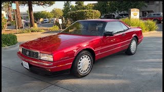 1993 Cadillac Allante Walk Around [upl. by Reeher]