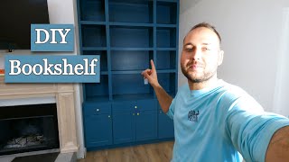 Building a Custom Bookshelf DIY [upl. by Noreen27]