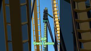 RIP Green Lantern at Six Flags Great Adventure  shorts [upl. by Outhe492]