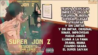 LAS VOCALES JON Z  Residente Challenge LETRA [upl. by Gorrono]