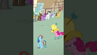 Cheese Sandwich VS Pinkie Pie 🥊 My Little Pony Friendship is Magic S4EP11 shorts mlp magic [upl. by Eilrebmik]