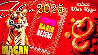 Shio MACAN di tahun ULAR KAYU  Peruntungan shio MACAN di tahun 2025 yg Ular Kayu  2576 Imlek [upl. by Pollyanna]