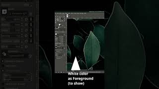 Leaf Typography in GIMP shorts gimptutorial [upl. by Fisuoy]