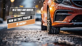 MS Tires vs Winter Tires Whats the Difference [upl. by Elenaj]