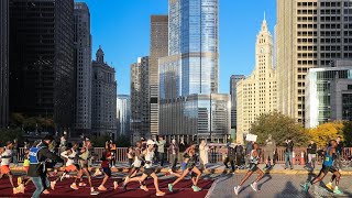 POV Running Chicago Marathon 2024  Abbott World Marathon Majors 4k [upl. by Helprin]