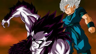 Goku sees Gon his third son with Vados showing ultimate Saiyan power [upl. by Gunilla]