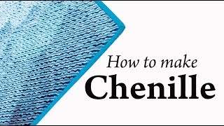 How to Make Chenille with FREE Chenilled Panel Rug Pattern [upl. by Coumas612]